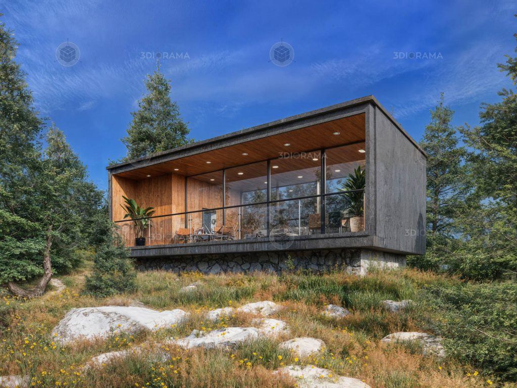 cabin in the woods